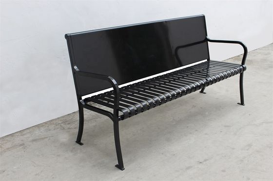 Decorative Advertising Customized Outdoor Furniture Bench For Public Garden Street