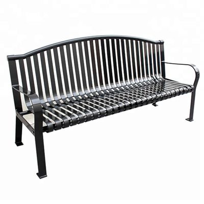 6ft Heavy Duty Outdoor Metal Benches With Powder Coating Finish
