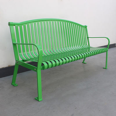 6ft Heavy Duty Outdoor Metal Benches With Powder Coating Finish