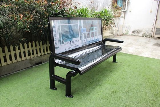 Commercial Customized Outdoor Furniture Bench Seat For Advertising