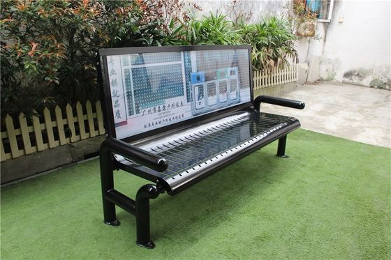 Commercial Customized Outdoor Furniture Bench Seat For Advertising