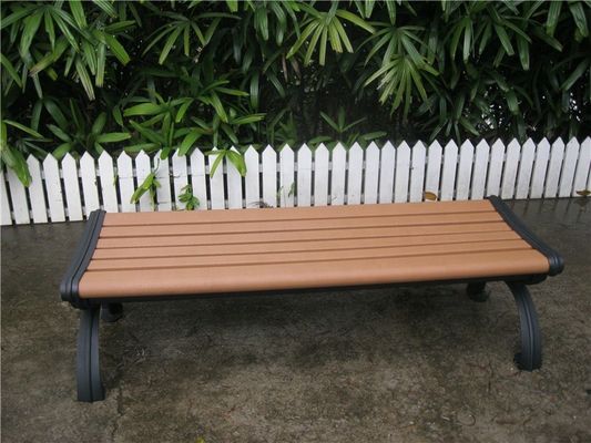 Antique Garden Furniture Wooden Bench With Sandblasting Zinc Spraying Finish