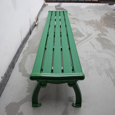 Waterproof Plastic Wooden Bench ,  Anti Rust Durable Wooden Garden Bench Seat