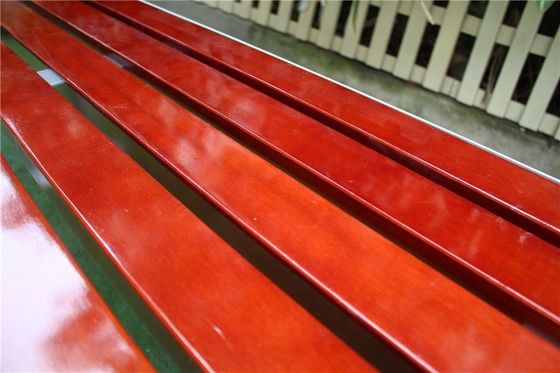 6 Feet Wooden Backless Garden Bench , Outdoor Furniture Wooden Bench For Tennis Court