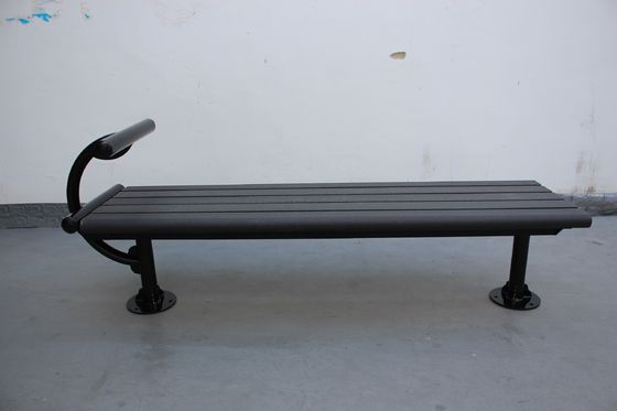 Surface Mounted Recycled Plastic Outdoor Benches For Playground Sit Up Workout