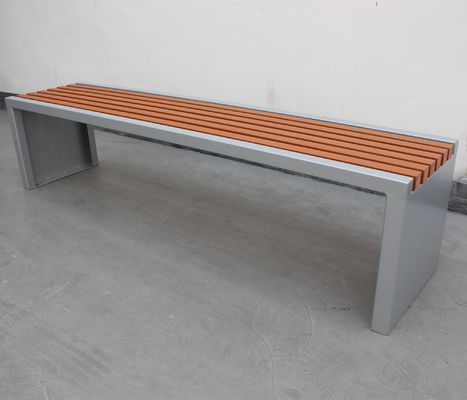 6 Feet Long Metal Outdoor Bench Seat Backless For Changing Room Park ODM