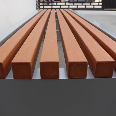 6 Feet Long Metal Outdoor Bench Seat Backless For Changing Room Park ODM