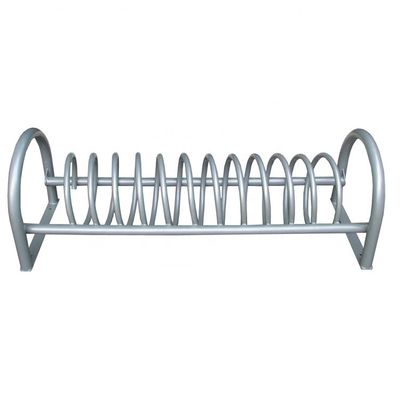 Powder Coated Steel Bike Parking Racks , Bicycle Parking Stand ISO9001 Certificate