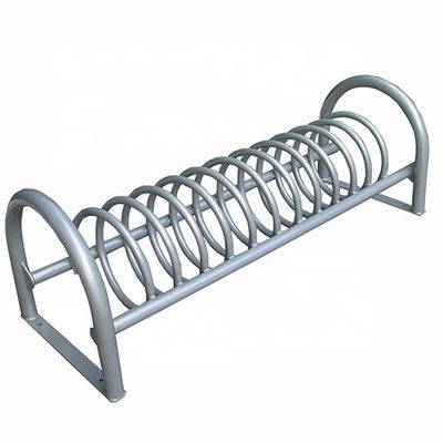Powder Coated Steel Bike Parking Racks , Bicycle Parking Stand ISO9001 Certificate