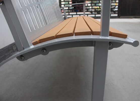 Composite Recycled Plastic Garden Benches Wrought Iron Benches For Outdoor