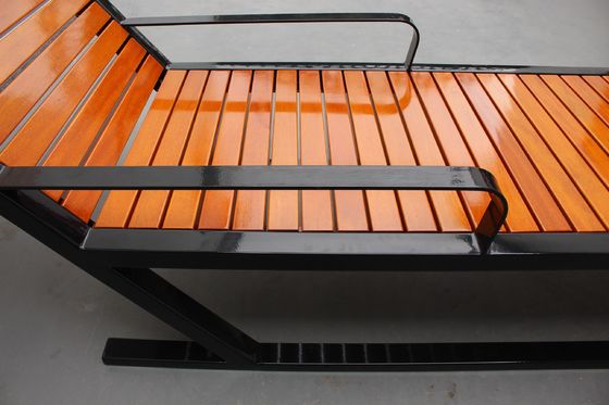 Custom Wooden Beach Lounge Chairs , Outdoor Swimming Pool Chair