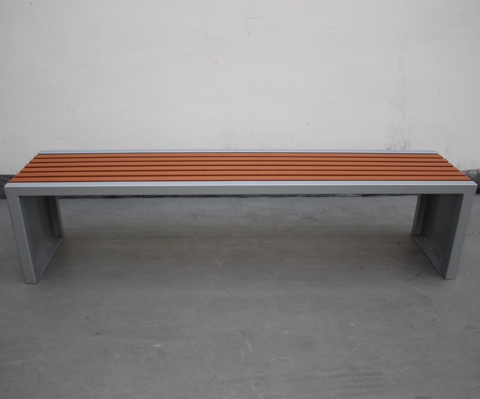 6 Feet Long Metal Outdoor Bench Seat Backless For Changing Room Park ODM